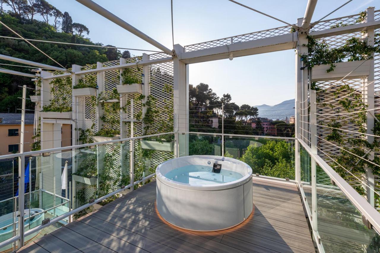 Carrick Hotel Camogli Portofino Coast ภายนอก รูปภาพ